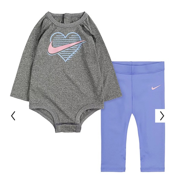 Nike Other - Nike 2-Piece Long Sleeve Bodysuit & Leggings Set